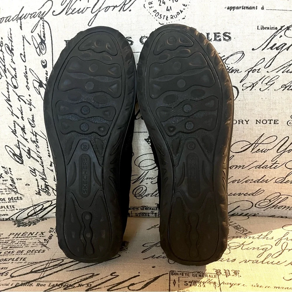Skechers Reggae Fest 2.0 Relaxed Fit Memory Foam Shoes Size 8 Black SN 49679S - Picture 4 of 11